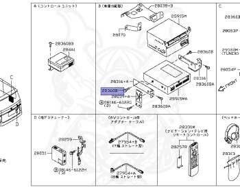 Nissan - Elgrand - E51 - 2008 - HIGHWAYSTAR GRADE - 5 Door Coach (5K) - 2 WHEEL DRIVE(2WD) - AUTOMATIC TRANSMISSION(AT) - VQ35DE