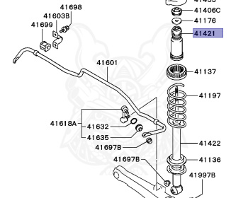 Mitsubishi - Airtrek - CU2W - 2005 - LYXFZ - 4G63