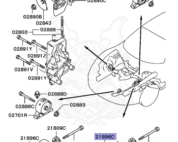 Mitsubishi - FTO - DE3A - 1995 - HNGH - 6A12