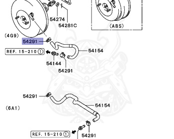 Mitsubishi - FTO - DE3A - 2000 - HYXM4 - 6A12