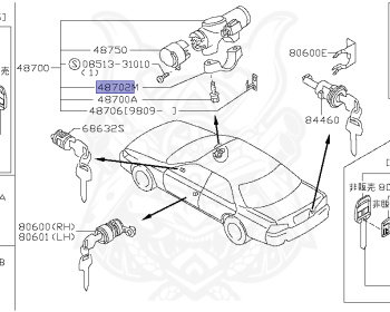 Nissan - Laurel - C35 - 2002 - Club S Turbo Type X - HARDTOP(K) - 2 WHEEL DRIVE(2WD) - AUTOMATIC TRANSMISSION(AT) - IRS TYPE(IRS) - RB25DET