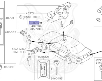 Nissan - Laurel - C35 - 1998 - Club S - HARDTOP(K) - 2 WHEEL DRIVE(2WD) - AUTOMATIC TRANSMISSION(AT) - IRS TYPE(IRS) - RB25DE