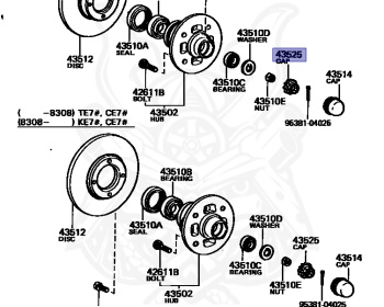 Toyota - Corolla - AE70 - 1982 - SE TYPE - 2-DOOR - Automatic - 3AU