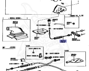 Toyota - Starlet - KP61 - 1982 - SE TYPE - 3-DOOR - Automatic - 4KU