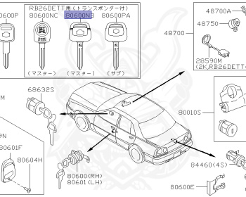 Nissan - Skyline GT-R - BNR34 - 1999 - GTR TYPE - 2-door hardtop (2K) - MANUAL MISSION 6-SPEED(MT.F6) - HI-4WD (High-Casting System) - RB26DETT