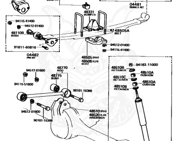 Toyota - Hilux - LN60 - 1985 - SR TYPE - LOW DECK,PICKUP(STANDARD DECK 1-SIDE OPEN) - Manual - 2L
