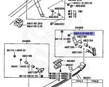 Toyota - Hilux - LN85 - 1990 - DLX TYPE - REGULAR CAB - Manual - 2L