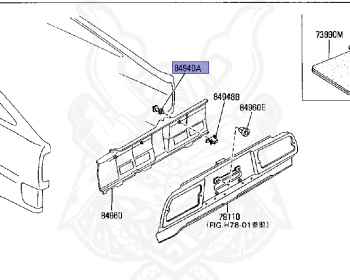 【はー】 Genuine Fairlady Z Z31 Exterior OEM parts supplied from