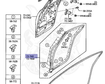 Mazda - RX-8 - SE3P - Feb-2003 - Right hand - 13-MSP