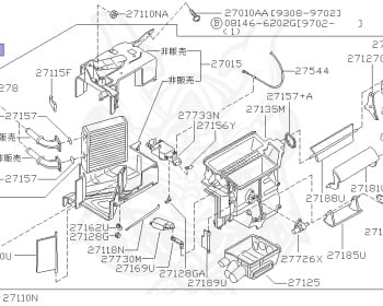 Genuine Skyline - R33 GTS-t ECR33 Interior OEM parts supplied from