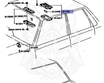 Toyota - Carina - AT151 - 1985 - ST TYPE:SINGLE TIRE - 4-DOOR - Automatic - 4AELU