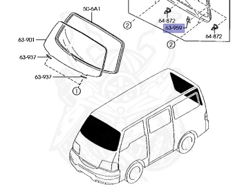 Mazda - Bongo - SK54V - Sep-2002 - Right hand - WL