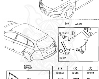 Mazda - Atenza Sport Wagon - GHEFW - Dec-2007 - Right hand - LF-VD