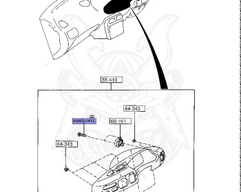 Mazda - Eunos 500 - CAEP - Feb-1994 - Right hand - KF-ZE