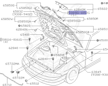 Nissan - Skyline - R33 GTS-t - ECR33 - 1996 - GTS25T/M - 2 door hard top (2K) - 2 WHEEL DRIVE(2WD) - MANUAL TRANS 5-SPEED(MT.F5) - HICAS - RB25DET