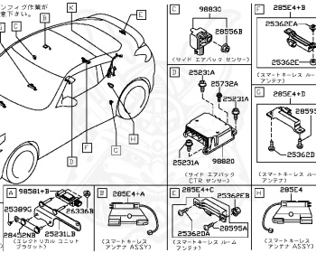 Nissan - Fairlady Z - 370Z - Z34 - 2008 - Fairlady Z Grade - COUPE(C) - 2 WHEEL DRIVE(2WD) - 6 SPEED MANUAL TRANS(6MT) - VQ37VHR