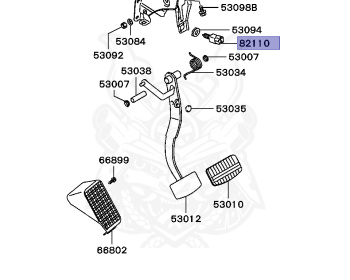 Mitsubishi - Galant VR-4 - EC5A - 2001 - SNGF3 - 6A13