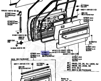Genuine Stout RK111 Exterior OEM parts supplied from Japan