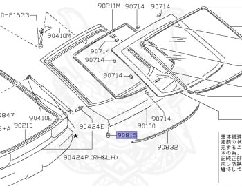 Nissan - 180SX - RS13 - 1991 - Type 1 - HATCH BACK(HB) - MANUAL TRANSMISSION(MT) - TWO WHEELS STEERING(2WS) - SR20DET