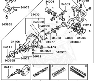 Mitsubishi - Legnum VR-4 - EC5W - 1996 - LNGE - 6A13
