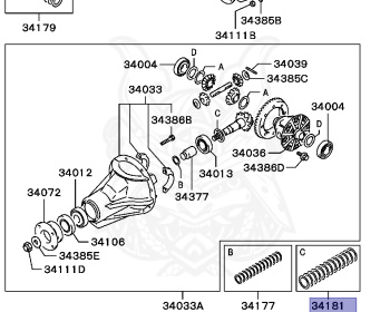 Mitsubishi - Town Box - U63W - 2000 - HLRGF3 - 4A30