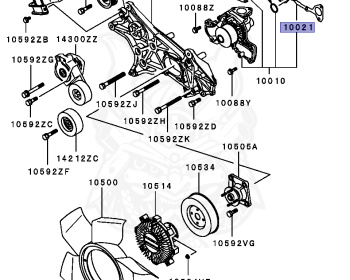 Mitsubishi - Pajero - V65W - 1999 - MYXCQ9 - 6G74