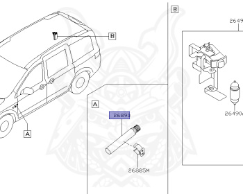 Nissan - Lafesta - B30 - 2011 - 20G - WAGON(W) - 2 WHEEL DRIVE(2WD) - CVT(CVT) - MR20DE