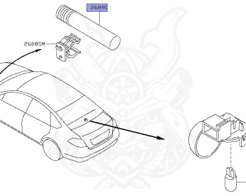 Nissan - Teana - J32 - 2008 - 250XE GRADE - SEDAN(SED) - 2 WHEEL DRIVE(2WD) - CVT(CVT) - VQ25DE