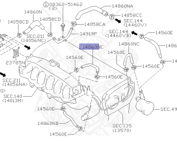 Nissan - Cedric/Gloria - Y34 - 2003 - 250S - HARDTOP(K) - 4 WHEEL DRIVE(4WD) - AUTOMATIC-FLOOR SHIFT(AT.F4) - RB25DET