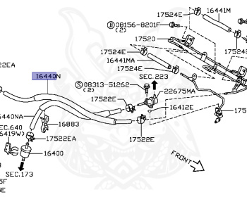 Nissan - Skyline - R34 25GTT - ER34 - 1998 - 25GT TURBO - 2 door hard top (2K) - AUTOMATIC-FLOOR SHIFT(AT.F4) - Hi-Cas 2-Link (HI.2WD) - RB25DET