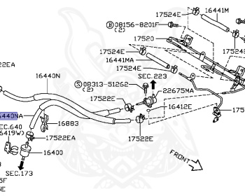 Nissan - Skyline - R34 25GTT - ER34 - 1998 - 25GT TURBO - 2 door hard top (2K) - AUTOMATIC-FLOOR SHIFT(AT.F4) - Hi-Cas 2-Link (HI.2WD) - RB25DET