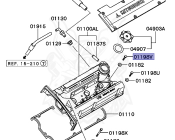 Mitsubishi - FTO - DE3A - 1994 - HNGH - 6A12