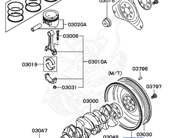 Mitsubishi - Mirage - CC4A - 1994 - MNGM - 4G92