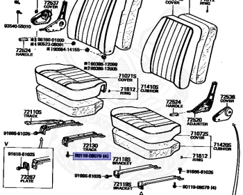 Toyota - Land Cruiser - BJ42 - 1982 - SOFTTOP (TARPAULIN CANVASTOP OR VINYLTOP) - Manual - 3B