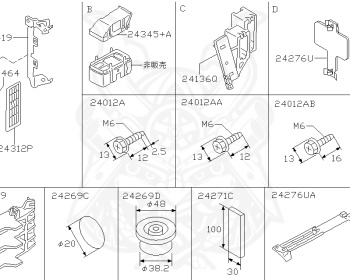 Nissan - Skyline - R34 25GT - ENR34 - 2000 - GT-V - 4 DOOR SEDAN(4S) - AUTOMATIC-FLOOR SHIFT(AT.F4) - Hi-Cas 2-Link (HI.2WD) - RB25DE