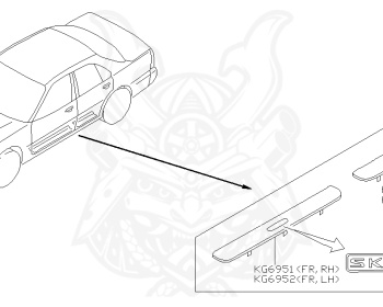 Nissan - Skyline - R34 25GT - ENR34 - 1998 - 25GT FOUR - 4 DOOR SEDAN(4S) - AUTOMATIC-FLOOR SHIFT(AT.F4) - Hi-cast 4-link (IRS.4WD) - RB25DE