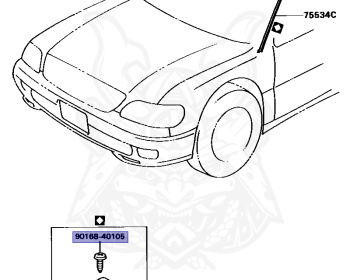 Toyota - Aristo - JZS147 - 1991 - 3.0Q TYPE - 2JZGE