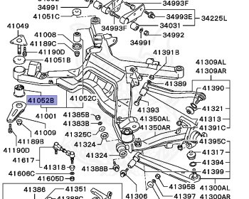 Mitsubishi - GTO - Z15A - 1992 - MJGF - 6G72