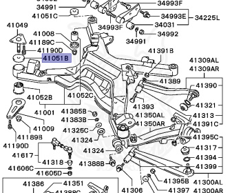 Mitsubishi - GTO - Z15A - 1992 - MJGF - 6G72