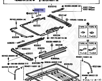 Toyota - Carina - CT190 - 1996 - SE TYPE - Manual - 2C