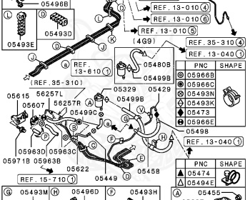 Mitsubishi - Lancer - CB1A - 1991 - PNJ - 4G13