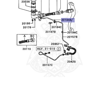 Mitsubishi - Jeep - J53 - 1989 - FT - 4DR6