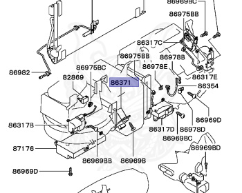 Mitsubishi - Debonair - S26A - 1996 - SRPM3 - 6G74