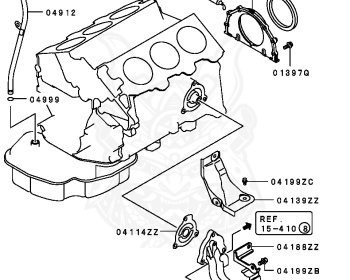 Mitsubishi - Legnum VR-4 - EC5W - 1998 - LYGF - 6A13