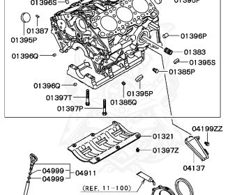 Mitsubishi - FTO - DE3A - 1995 - HYFH3 - 6A12