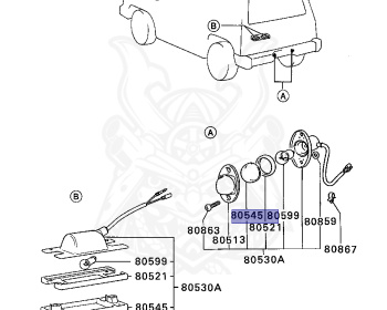 Mitsubishi - Pajero - L044G - 1987 - NFS - 4D56