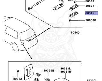 Mitsubishi - RVR - N23W - 1993 - SNGF - 4G63