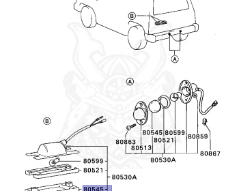 Mitsubishi - Pajero - L043G - 1982 - NTX - 4D55