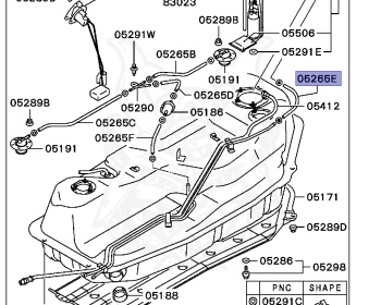 Mitsubishi - Delica - PD6W - 1995 - HSEUE5 - 6G72
