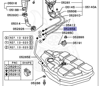Mitsubishi - Libero - CD5W - 2000 - HLNHE - 4G93